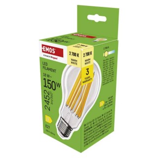 Led sijalica Filament A70 18W(150W) 2452lm E27 WW Emos ZF5D82