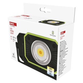 USB led radni reflektor punjivi COB 900lm 2x2000 mAh Emos P4542