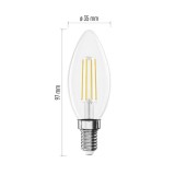 Led sijalica Filament Candle 1,8W(25W) 250lm E14 WW Emos ZF3D02