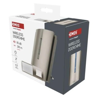 Zvono bežično za utičnicu sa mogućosti proširenja signala, USB-C izlaz, funkcija repeter Emos P5760N
