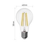 Led sijalica Filament A60 11W(100W) 1521lm E27 WW dimabilna Emos ZF5164D
