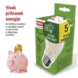 Led sijalica Filament A60 5W E27 Ultra Eficient NW  Emos ZF5158