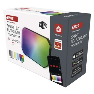 GOSMART LED reflektor 4W RGB IC dimabilni Wi-FI, dodatak za proširenje seta ZIW184R Emos ZIW181R