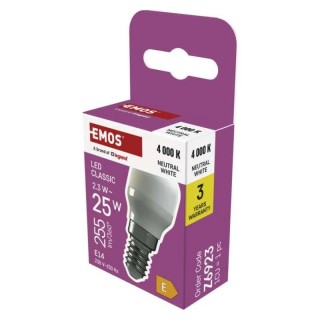 LED sijalica za frižider ST26 2,3W(25W) 255lm E14 NW Emos Z6923