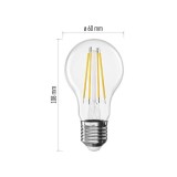 Led sijalica Filament A60 3,8W E27 Ultra Eficient NW  Emos ZF5148