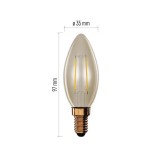 Led sijalica Vintage Candle 2,5W(20W) 225lm E14 WW Emos Z53012