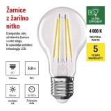 Led sijalica Filament A60 3,8W E27 Ultra Eficient NW  Emos ZF5148